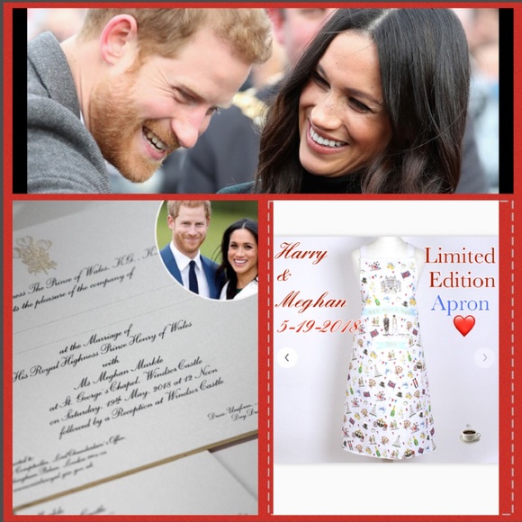milly green Other - Harry & Meghan❤️Apron Limited Edition/Royal Family